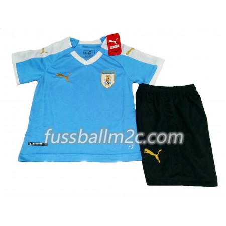 Fußballtrikots Uruguay Kinder Heim Trikotsatz Copa América 2019